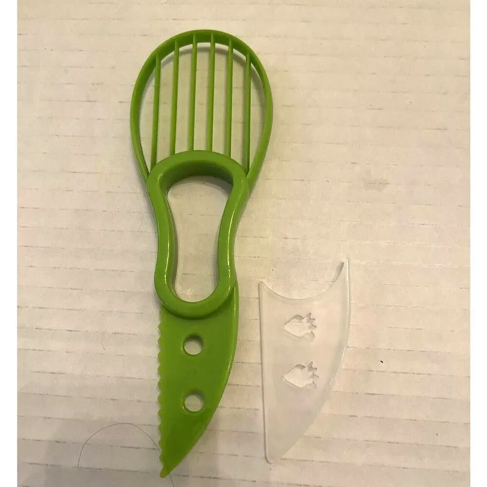 1pc Avocado Dice Corer, Kiwi Splitter, Avocado Dice Corer, 3-in-1 Avocado Slicer